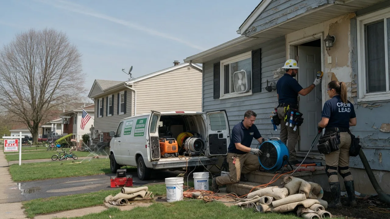 Flood Cleanup in Mackinac Island, MI near me